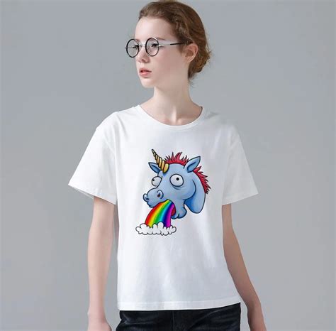 Unicorn Print Shirt 